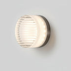 Nordic Circular Wall Sconce Light with Stained Glass Shade | Elegant Wall Lighting for Modern Home Decor
