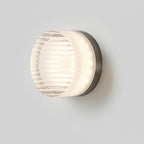Nordic Circular Wall Sconce Light with Stained Glass Shade | Elegant Wall Lighting for Modern Home Decor