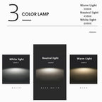 Nordic Collection | Flush Mount Ceiling Light with Adjustable Color Temperature | Modern Wood Design for Stylish Home Illumination