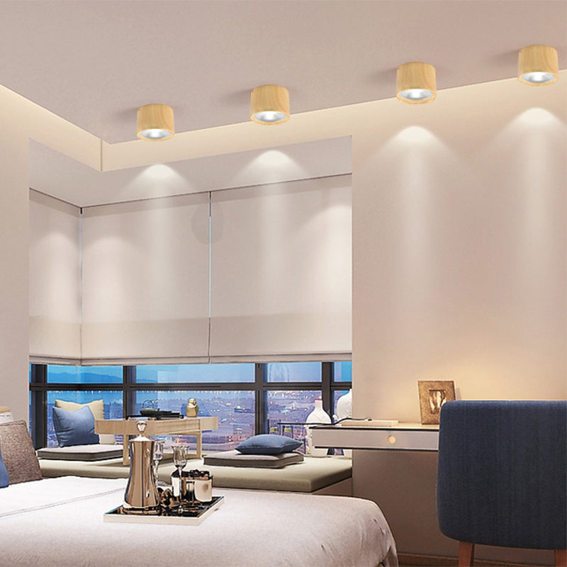 Nordic Collection | Flush Mount Ceiling Light with LED Efficiency | Modern Design for Stylish Living Spaces