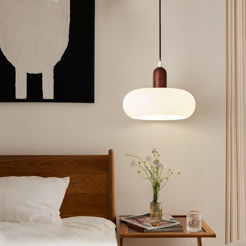 Nordic Cream Pendant Lighting with Adjustable Height | Elegant Fixture for Modern Kitchens