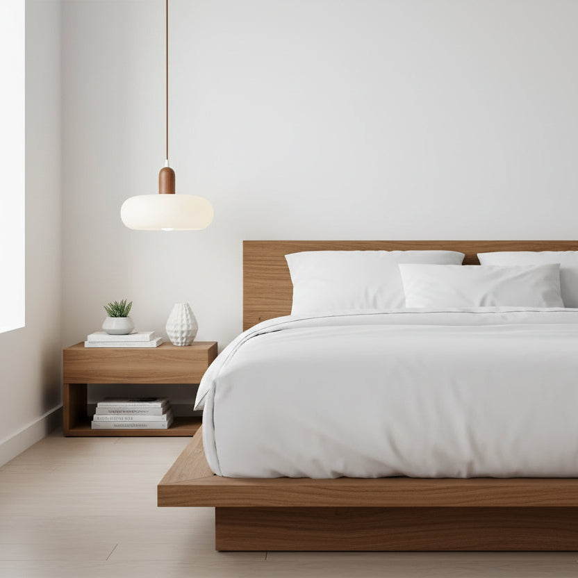 Nordic Cream Pendant Lighting with Adjustable Height | Elegant Fixture for Modern Kitchens