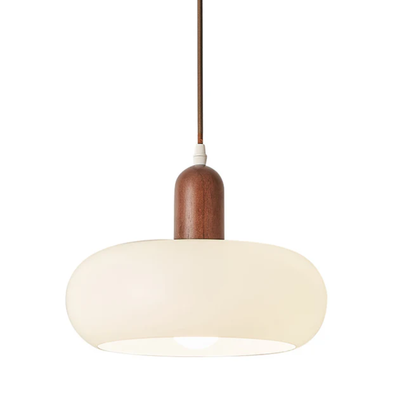 Nordic Cream Pendant Lighting with Adjustable Height | Elegant Fixture for Modern Kitchens