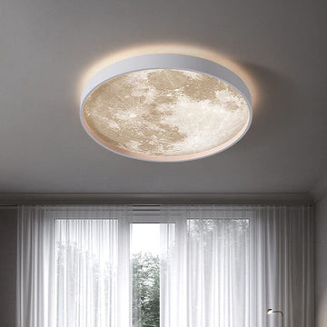 Nordic Creative | Flush Mount Ceiling Light with Color Changing LED | Modern Design for Hallway and Living Room
