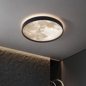 Nordic Creative | Flush Mount Ceiling Light with Color Changing LED | Modern Design for Hallway and Living Room