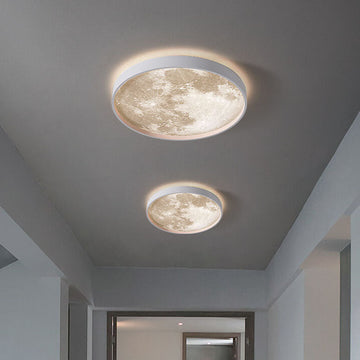 Nordic Creative | Flush Mount Ceiling Light with Color Changing LED | Modern Design for Hallway and Living Room