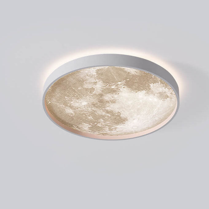 Nordic Creative | Flush Mount Ceiling Light with Color Changing LED | Modern Design for Hallway and Living Room