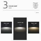 Nordic Creative | Flush Mount Ceiling Light with Color Changing LED | Modern Design for Hallway and Living Room