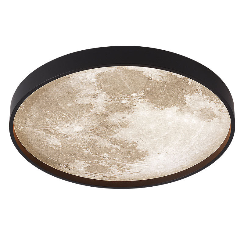 Nordic Creative | Flush Mount Ceiling Light with Color Changing LED | Modern Design for Hallway and Living Room