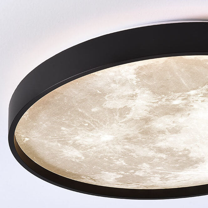 Nordic Creative | Flush Mount Ceiling Light with Color Changing LED | Modern Design for Hallway and Living Room