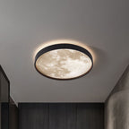 Nordic Creative | Flush Mount Ceiling Light with Color Changing LED | Modern Design for Hallway and Living Room
