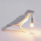 Nordic Crow Bird Lamp | LED Table Lamp with Unique Design | Stylish Decor for Any Room