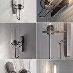 Nordic Glass Wall Sconce Lighting with Artistic Glow | Minimalist Design for Elegant Ambiance