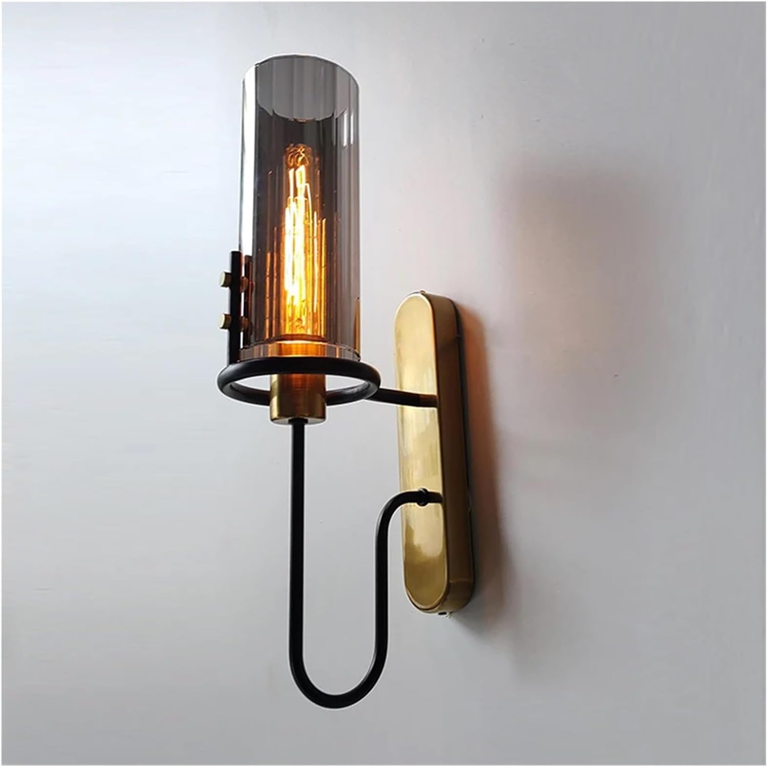 Nordic Glass Wall Sconce Lighting with Artistic Glow | Minimalist Design for Elegant Ambiance