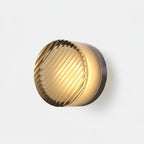 Nordic Luxury | Wall Sconce Lighting with Artistic Stained Glass Shade | Elegant Ambient Illumination for Modern Spaces