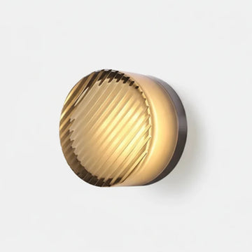 Nordic Luxury | Wall Sconce Lighting with Artistic Stained Glass Shade | Elegant Ambient Illumination for Modern Spaces