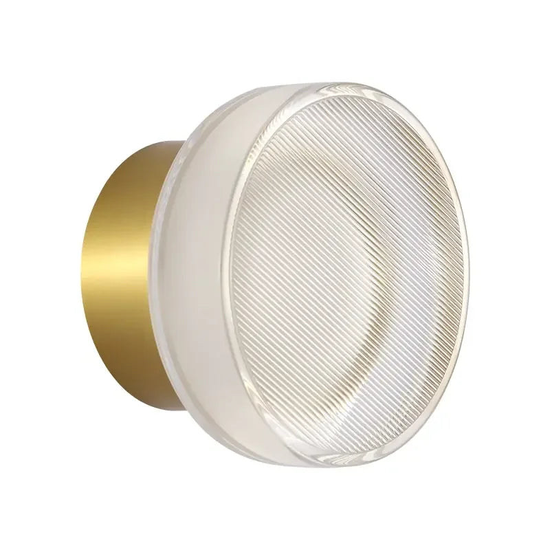 Nordic Luxury | Wall Sconce Lighting with Artistic Stained Glass Shade | Elegant Ambient Illumination for Modern Spaces