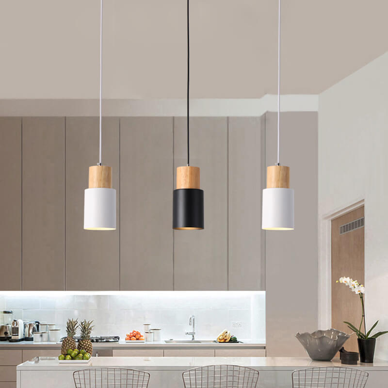 Nordic Macaron | Colorful LED Pendant Light with Adjustable Chain | Modern Kitchen Pendant Lighting for Stylish Living Spaces