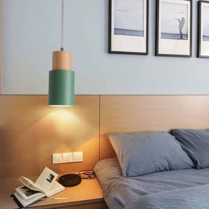 Nordic Macaron | Colorful LED Pendant Light with Adjustable Chain | Modern Kitchen Pendant Lighting for Stylish Living Spaces