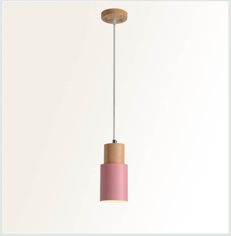 Nordic Macaron | Colorful LED Pendant Light with Adjustable Chain | Modern Kitchen Pendant Lighting for Stylish Living Spaces