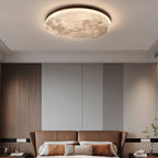 Nordic Minimalist | Flush Mount Ceiling Light with Integrated LED | Modern Design for Elegant Hallways and Living Rooms