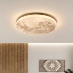 Nordic Minimalist | Flush Mount Ceiling Light with Integrated LED | Modern Design for Elegant Hallways and Living Rooms
