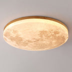 Nordic Minimalist | Flush Mount Ceiling Light with Integrated LED | Modern Design for Elegant Hallways and Living Rooms