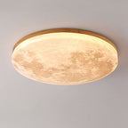 Nordic Minimalist | Flush Mount Ceiling Light with Integrated LED | Modern Design for Elegant Hallways and Living Rooms