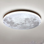 Nordic Minimalist | Flush Mount Ceiling Light with Integrated LED | Modern Design for Elegant Hallways and Living Rooms