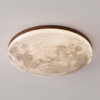 Nordic Minimalist | Flush Mount Ceiling Light with Integrated LED | Modern Design for Elegant Hallways and Living Rooms