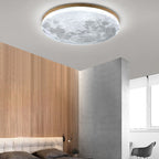 Nordic Minimalist | Flush Mount Ceiling Light with Integrated LED | Modern Design for Elegant Hallways and Living Rooms