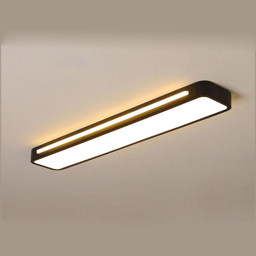 Nordic Minimalist | LED Flush Mount Ceiling Light with Energy-Efficient Design | Modern Fixture for Hallways and Living Rooms