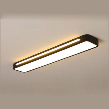 Nordic Minimalist | LED Flush Mount Ceiling Light with Energy-Efficient Design | Modern Fixture for Hallways and Living Rooms
