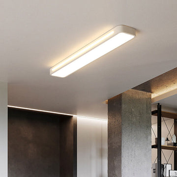 Nordic Minimalist | LED Flush Mount Ceiling Light with Energy-Efficient Design | Modern Fixture for Hallways and Living Rooms