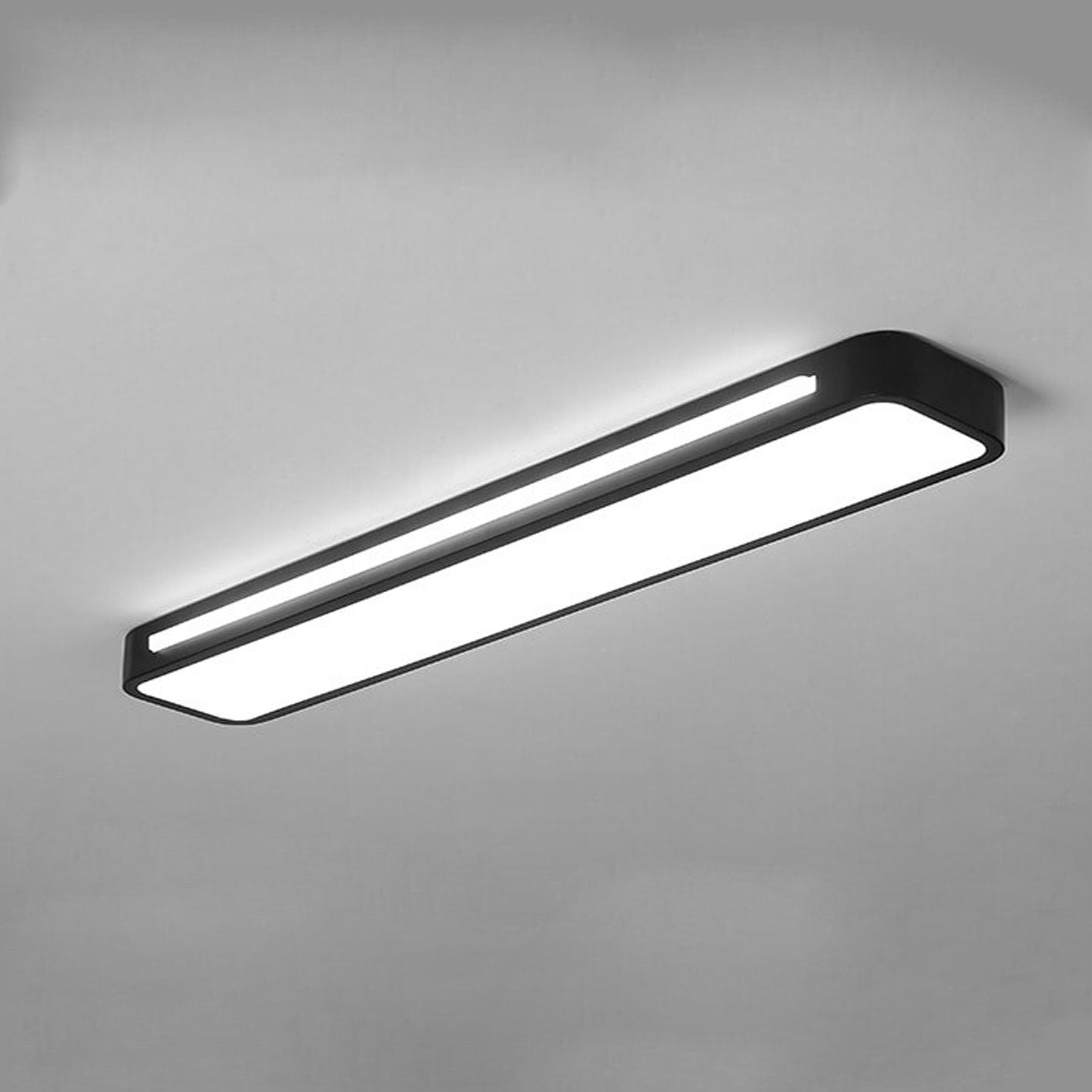 Nordic Minimalist | LED Flush Mount Ceiling Light with Energy-Efficient Design | Modern Fixture for Hallways and Living Rooms