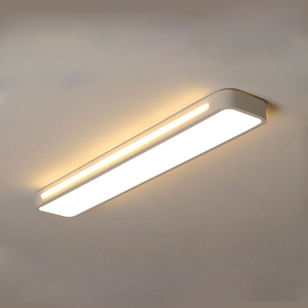 Nordic Minimalist | LED Flush Mount Ceiling Light with Energy-Efficient Design | Modern Fixture for Hallways and Living Rooms