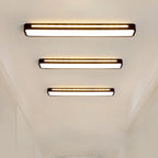 Nordic Minimalist | LED Flush Mount Ceiling Light with Energy-Efficient Design | Modern Fixture for Hallways and Living Rooms