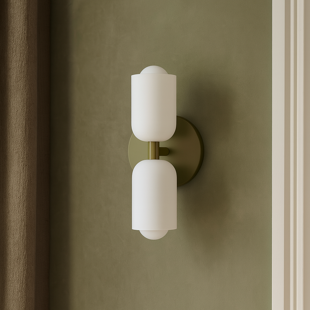 Nordic Style | Wall Sconces with Soft Diffused Illumination | Contemporary Matte Finish for Calming Ambiance