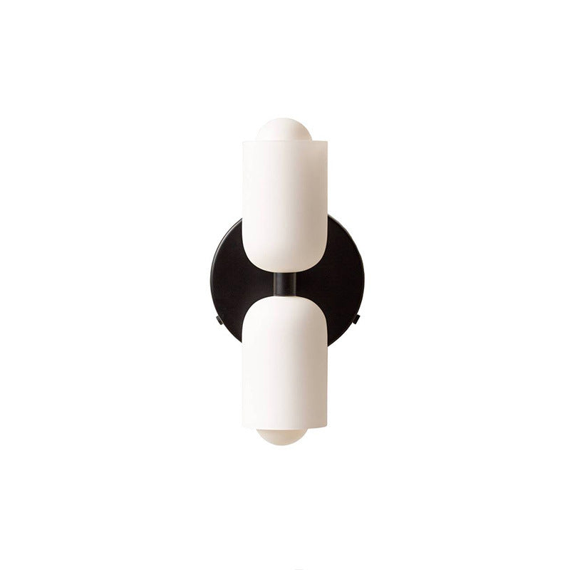 Nordic Wall Sconce, Up Down LED, Matte Finish, Gold Beige Green, Bedroom