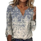 Olivia Collection | Women's Top with Breathable Silk Cotton Fabric | Effortless Blouse for All-Day Comfort