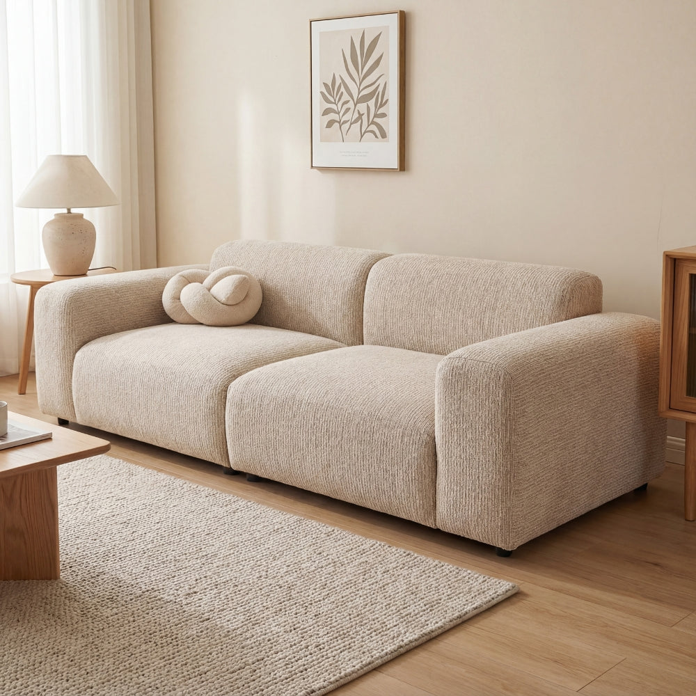 All Seasons Chenille Stretch Sofa Cover with Full Wrap Protection