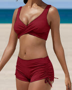 Ophelia | Women's High Waisted Bikini Set with Flattering Fit | Chic Swimwear for Beach Elegance