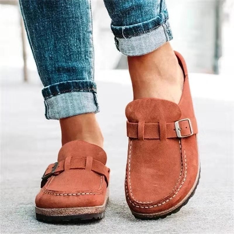Orthopedic Slip-On Shoes with Ergonomic Fit & Adjustable Strap | Comfortable Footwear for All-Day Support