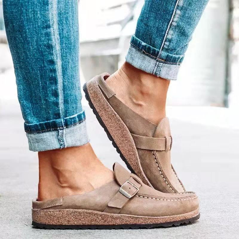 Orthopedic Slip-On Shoes with Ergonomic Fit & Adjustable Strap | Comfortable Footwear for All-Day Support