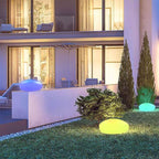 Outdoor LED Garden Light with 16 Colors & Remote Control | Weather-Resistant Design for Ambiance Enhancement