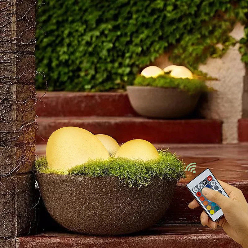Outdoor LED Garden Light with 16 Colors & Remote Control | Weather-Resistant Design for Ambiance Enhancement