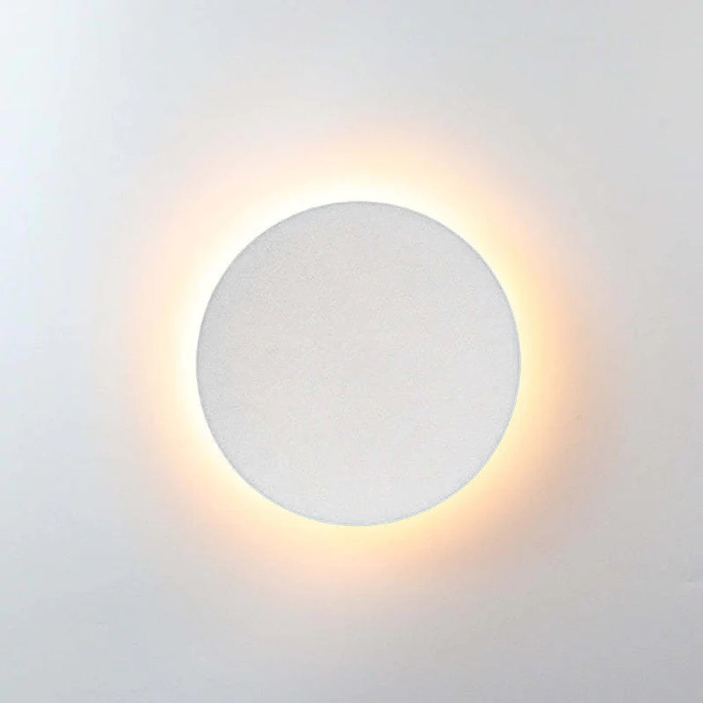 Minimalist Outdoor Wall Light, IP65 Waterproof LED, White, Motion Sensor