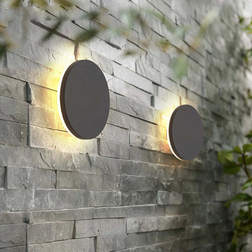 Outdoor Wall Lamp | IP65 Waterproof Design with LED Bulb | Modern Wall Sconce for Versatile Indoor and Outdoor Lighting