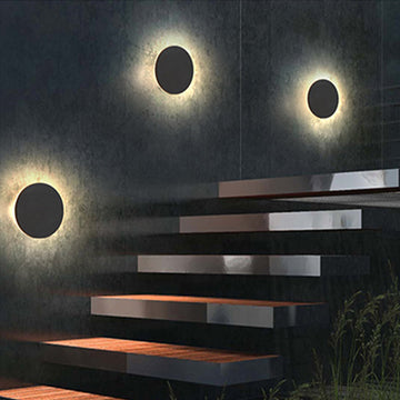 Outdoor Wall Lamp | IP65 Waterproof Design with LED Bulb | Modern Wall Sconce for Versatile Indoor and Outdoor Lighting