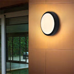Outdoor Wall Lights | LED Flush Mount Light with Radar Motion Sensor | Weather-Resistant Design for Enhanced Security